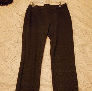 Sanctuary Jacquard Print Dress Pants Size M